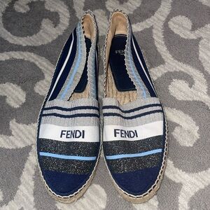 I’m selling my Fendi espadrille flats